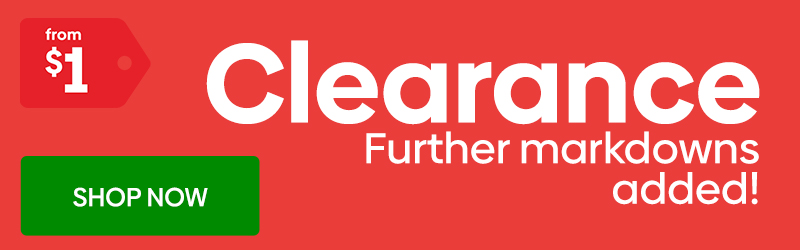 #Clearance Further Markdowns Added! - Shop Now