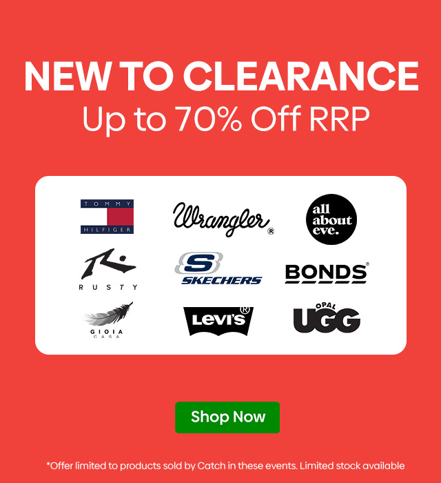 #New to Clearance - Up to 70% Off RRP - Shop Now