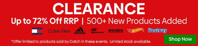 Clearance - Up to 72% Off RRP - Shop Now