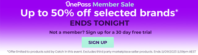 OnePass Member Campaign - Ends Tonight! Not a Member? Sign Up Now.