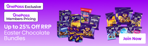 OnePass Exclusive Easter Choc Bundles - Join Now