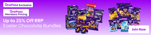 OnePass Exclusive Easter Choc Bundles - Join Now