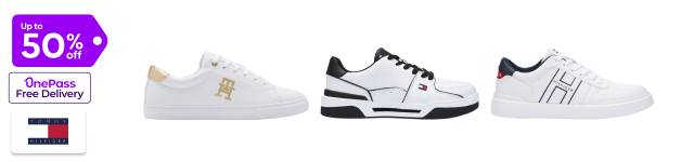 Up to 50% off New Tommy Hilfiger Footwear