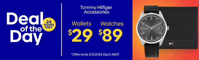 Deal of The Day - Tommy Hilfiger Accessories