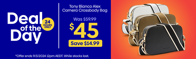 Daily Deal - Tony Bianco Alex Camera Crossbody Bag