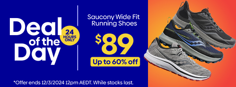 Daily Deal - Saucony Wide Fit Running Shoes
