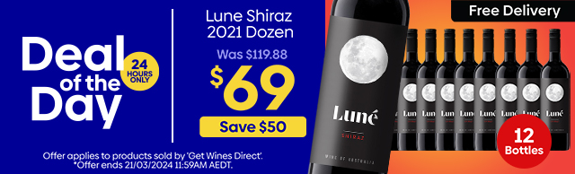 Daily Deal - Lune Shiraz 2021 12 Bottles