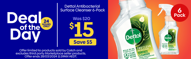 Daily Deal - Dettol Surface Cleanser 6-Pack