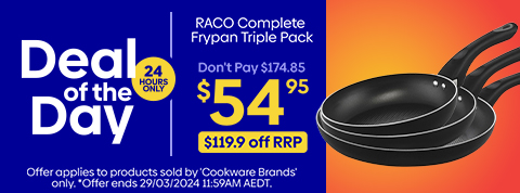 Daily Deal - RACO Complete Frypan Triple Pack