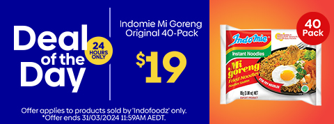 Deal of the Day- Indomie Mi Goreng Original 40 pack $19