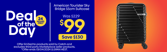 #Deal of the Day- American Tourister Sky Bridge 55cm Suitcase $99