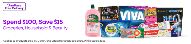 #Groceries, Household & Beauty | Spend $100, Save $15