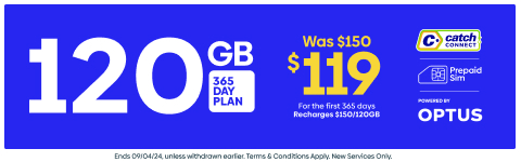 120GB 365 day plan- $119! Was $150.