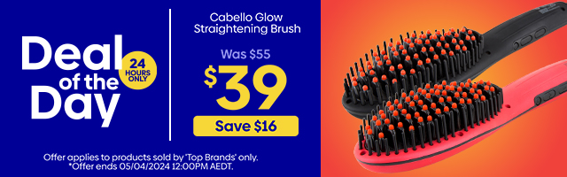 Daily Deal - Cabello Glow Straightening Brush