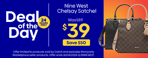 Daily Deal - Nine West Chelsay Satchel