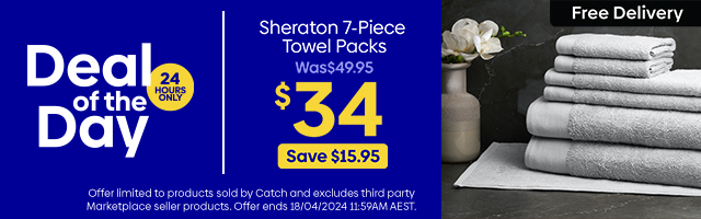 Daily Deal - Sheraton 7-Piece Towel Packs