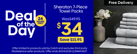 Daily Deal - Sheraton 7-Piece Towel Packs