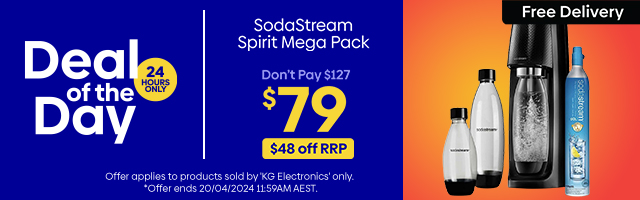 Daily Deal - SodaStream Spirit Mega Pack