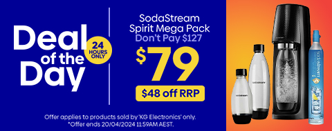 Daily Deal - SodaStream Spirit Mega Pack