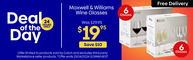 Daily Deal - Maxwell & Williams Wine Glass Sets