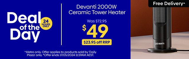 Daily Deal - Devanti Ceramic Tower Heater