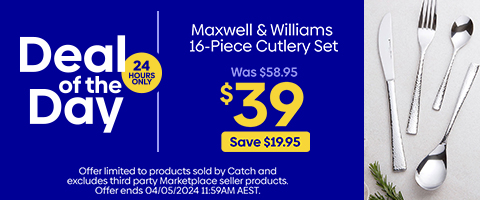 Daily Deal - Maxwell & Williams 16-Piece Cutlery Set