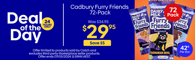 Daily Deal - Cadbury Furry Friends 72-Pack