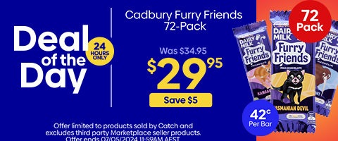 Daily Deal - Cadbury Furry Friends 72-Pack