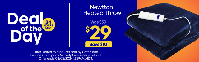 Daily Deal - Newtton Heated Throw