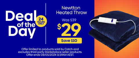 Daily Deal - Newtton Heated Throw