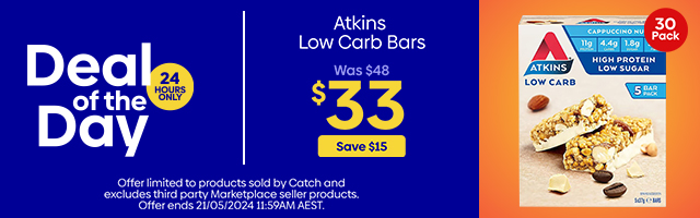 Daily Deal - Atkins Low Carb Bars