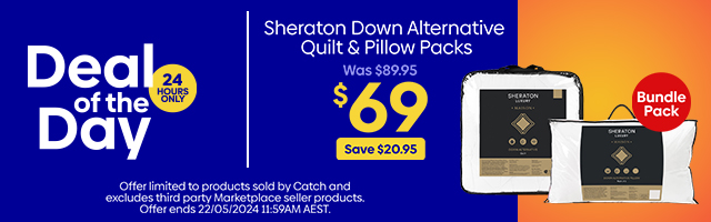 Daily Deal - Sheraton Down Alternative Quilt & Pillow Packs