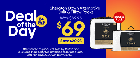 Daily Deal - Sheraton Down Alternative Quilt & Pillow Packs