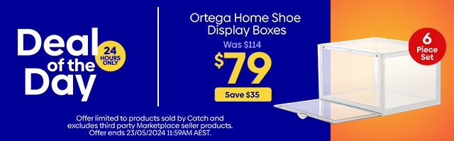 Daily Deal - Ortega Home Shoe Display Boxes