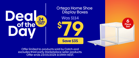 Daily Deal - Ortega Home Shoe Display Boxes