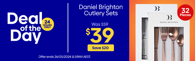 Daily Deal - Daniel Brighton Cutlery Sets