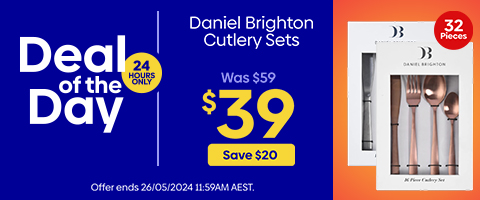 Daily Deal - Daniel Brighton Cutlery Sets