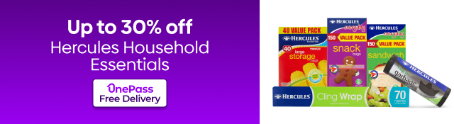 Up to 30% Off - Hercules Household Essentials
