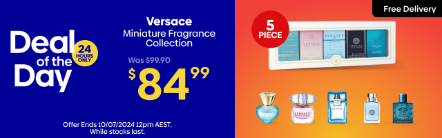 Versace Unisex Mini Perfume 5-Piece Set