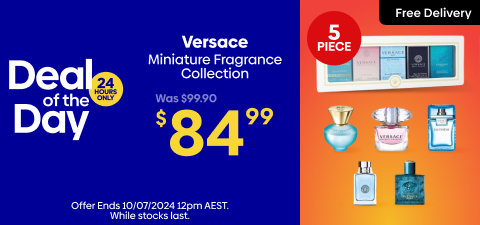 Versace Unisex Mini Perfume 5-Piece Set