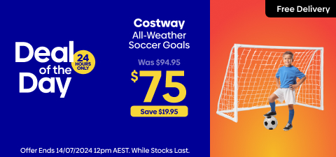 Costway All-Weather Soccer Goals