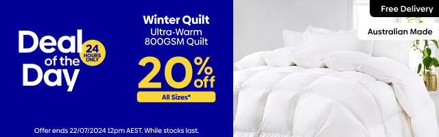 Australian Made 800GSM Winter Weight Quilt