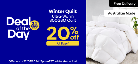 Australian Made 800GSM Winter Weight Quilt