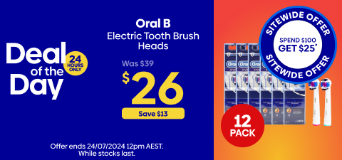 Oral-B 3D White Replacement Brush Heads 12-Pack