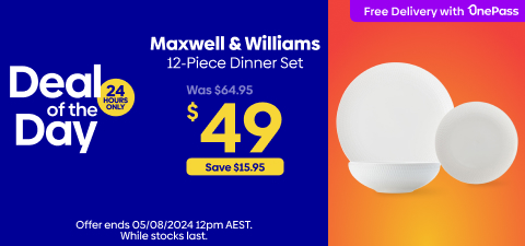 Maxwell & Williams White Basics Dinner Set