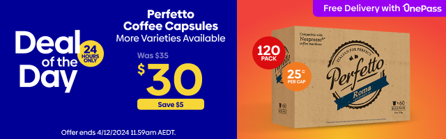 Perfetto Coffee Capsules 120-Pack