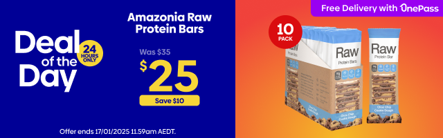 Amazonia Raw Protein Bar 10-Pack