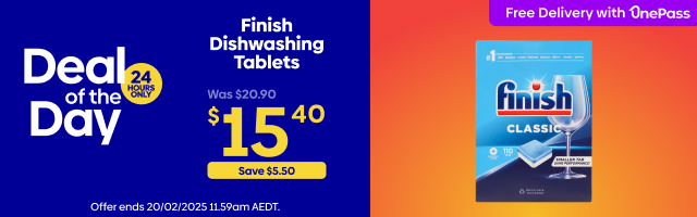 Finish Classic Dishwashing Tablets 110-Pack