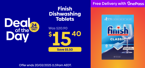 Finish Classic Dishwashing Tablets 110-Pack