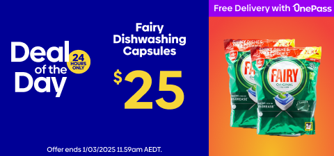 Fairy Dishwashing Capsules 140-Pack